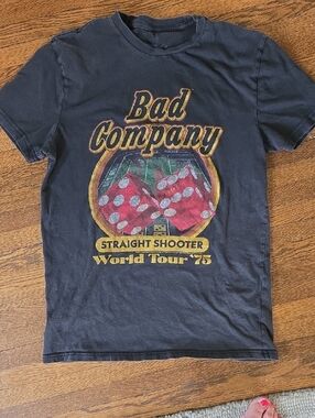 Wrangler Black Crewneck Tee with Printed Label